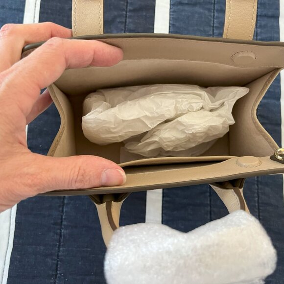 NEW Strathberry Nano Tote in Desert - Picture 7 of 11